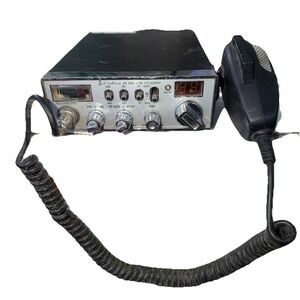Cobra 25 LTD 40 Channel‎ CB Radio W Mic Classic Mobile Truck AM OEM Untested